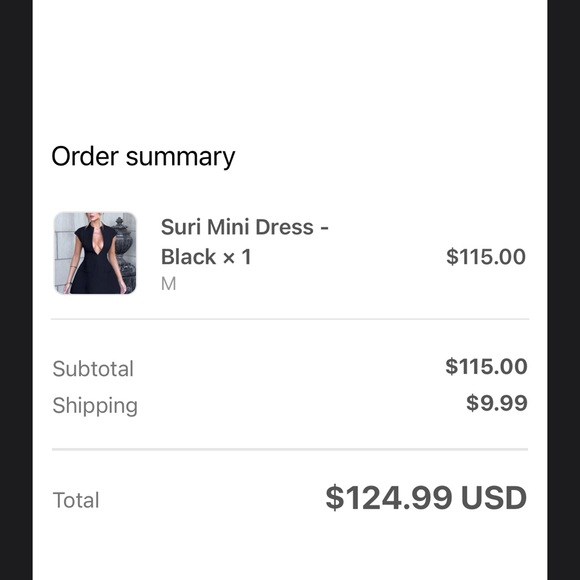 NEVER WORN BabyBoo Chic Black Mini Dress for Women - Picture 4 of 5